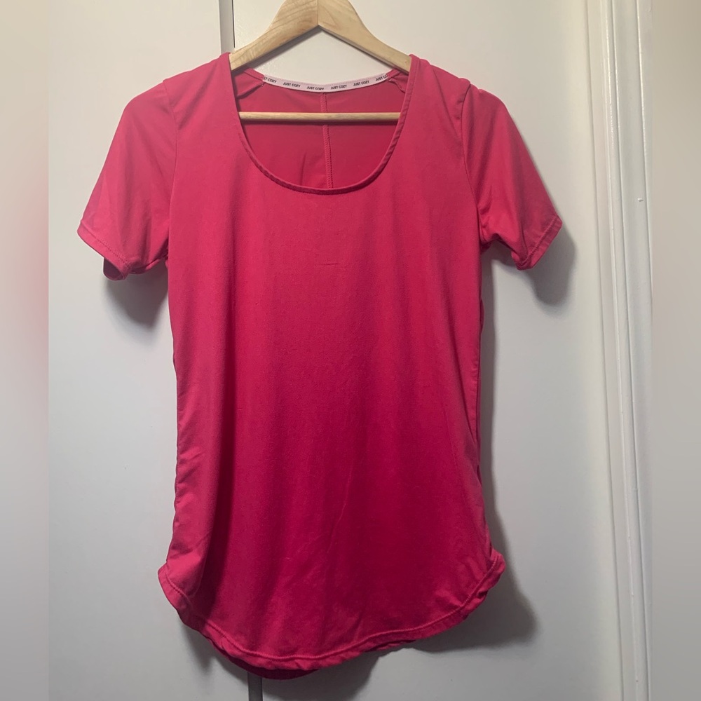 Just Cozy Small Pink Short Sleeve Tee - FREE ADD ON !